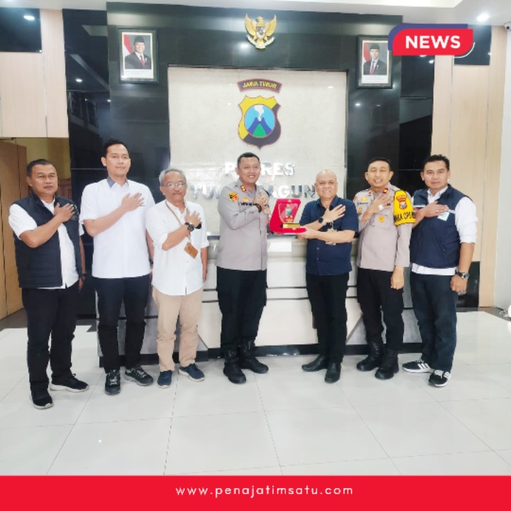 Perhutani KPH Blitar Kunjungan Kerja ke Polres Tulungagung Perkuat Sinergi Keamanan Hutan
